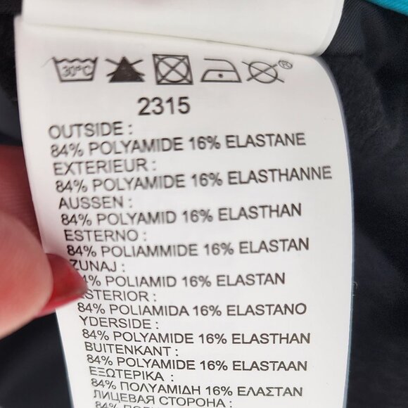 ROSSIGNOL Comet Women's Turquoise Softshell Stretch Ski Snowboard Pants L NWT - Picture 16 of 16